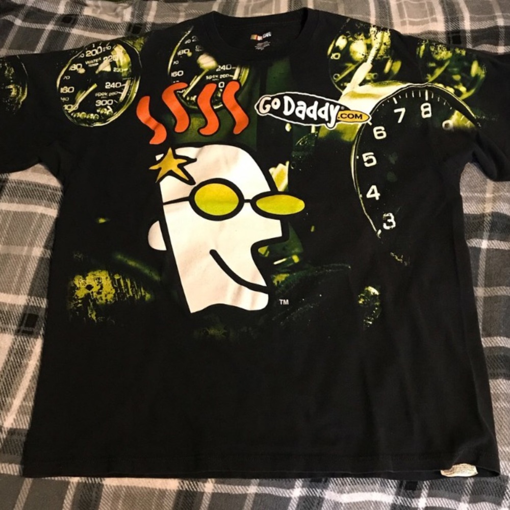 Crazy NASCAR Go Daddy All Over Print